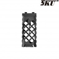 Grip verticale ULTRALIGHT-45 long per keymod BLACK 5ku (5ku-194-45)