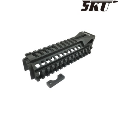 Zenitco b-10 style astina rail inferiore per fucile elettrico ak 5ku (5ku-225)