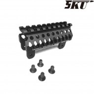 ZENITCO style rail handguard B-19 gas tube cover for ak electric gun 5ku (5ku-227)