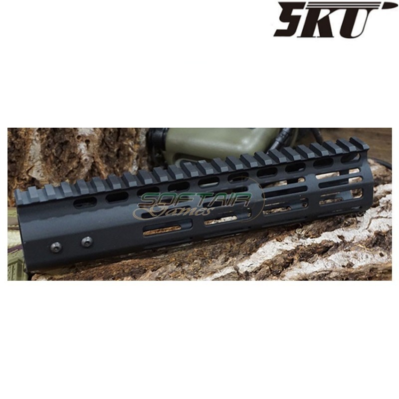 Alluminio nsr 9" LC rail black 5ku (5ku-234-9)