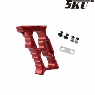 Grip HALO MINIVERT multiuso per keymod & LC red 5ku (5ku-235-r)