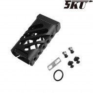 Grip verticale ULTRALIGHT-45 per keymod & LC BLACK 5ku (5ku-253-45)
