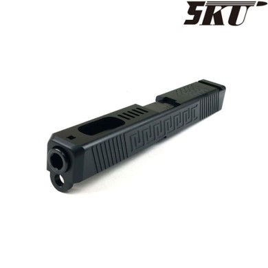 Set Slide & Barrel Zev Style Black Type 3 Per Glock 5ku (5ku-gb-411-b)
