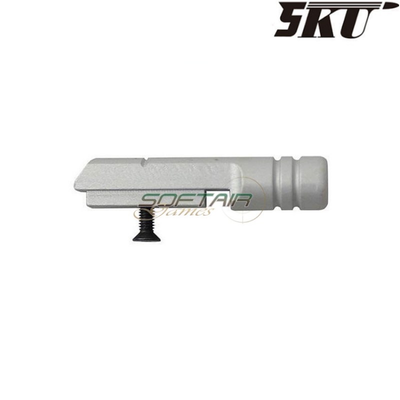 Charging handle for gas pistol g17 silver 5ku (5ku-gb-417-s)