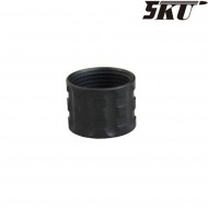 Black type d cover pistol outer barrel for 14mm ccw 5ku (5ku-gb-451-bk)