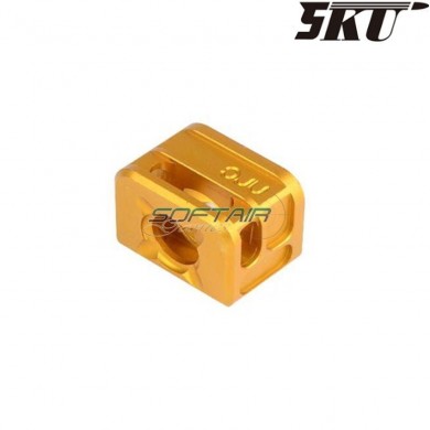 Compensatore gold sparc-s 14mm ccw per pistola 5ku (5ku-gb-452-g)