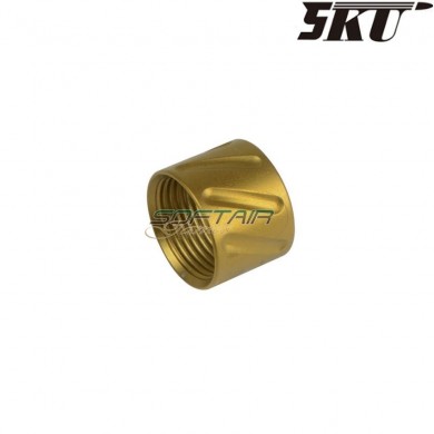 Gold type b cover pistol outer barrel for 14mm ccw 5ku (5ku-gb-456-g)