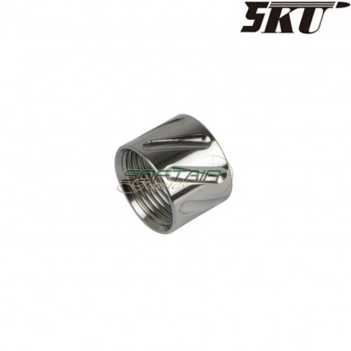 Cover type b silver canna esterna pistola per 14mm ccw 5ku (5ku-gb-456-s)