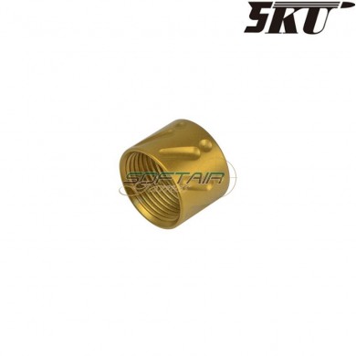Gold type a cover pistol outer barrel for 14mm ccw 5ku (5ku-gb-457-g)