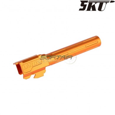 Canna esterna 9ine style gold per pistola g17/g18 5ku (5ku-gb-459-g)