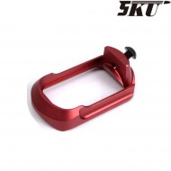 Minigonna compact red per pistola a gas glock 17/18 5ku (5ku-gb-467-r)