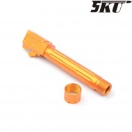 9ine style gold with thread outer barrel for pistol vfc/umarex g19 5ku (5ku-gb-471-g)