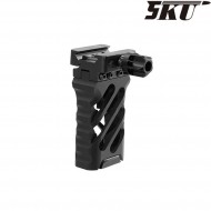 Grip verticale ULTRALIGHT-45 per weaver 20mm BLACK 5ku (5ku-107-45)
