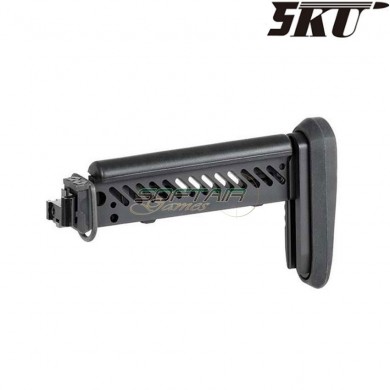 ZENITCO style PT-1 GEN.2 folding stock black for ak e&l electric gun 5ku (5ku-263)