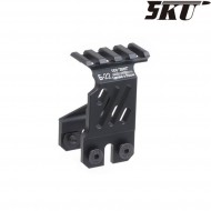 ZENITCO style mount black rail B-22 superiore per fucile elettrico ak 5ku (5ku-265-bk)