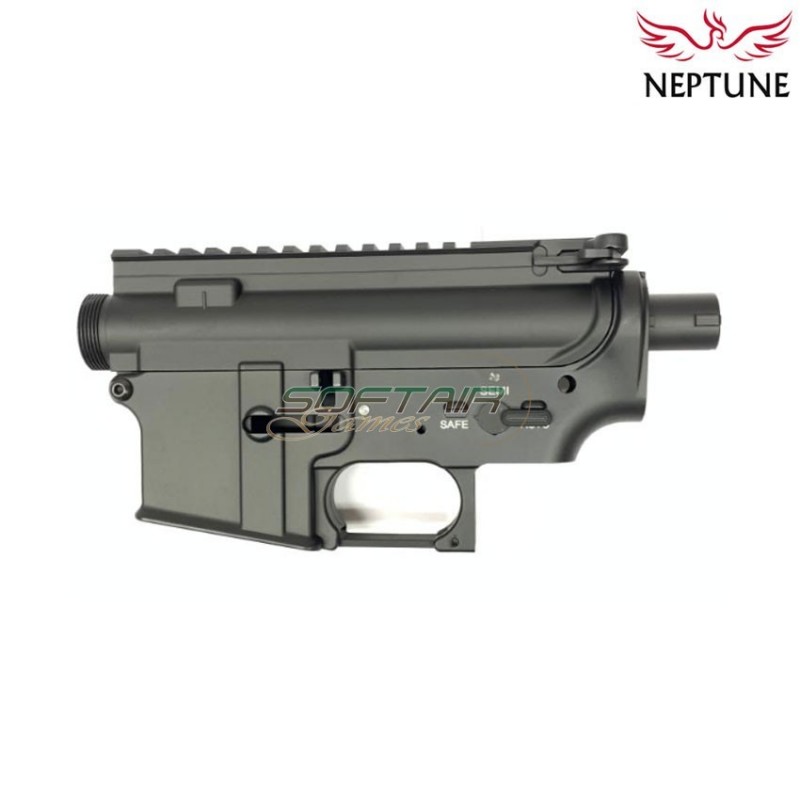 Body m4 aeg black in metallo standard type neptune (nte-001a)