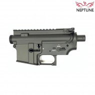 Body m4 aeg black in metallo standard type neptune (nte-001a)
