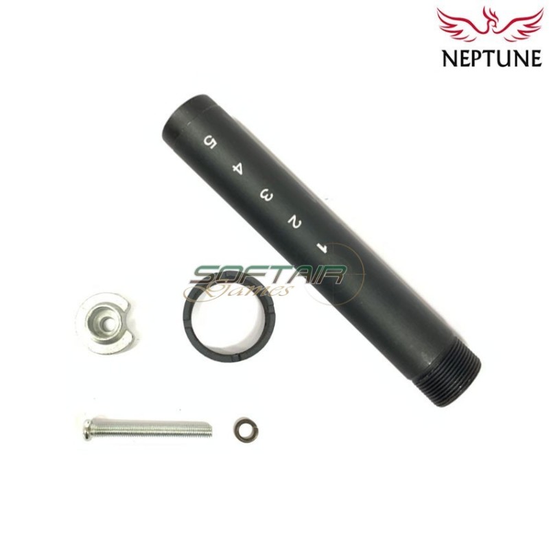 Tubo calcio in metallo per m4 aeg neptune (nte-021)
