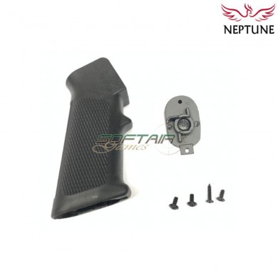 Grip m4 type black per aeg neptune (nte-013)