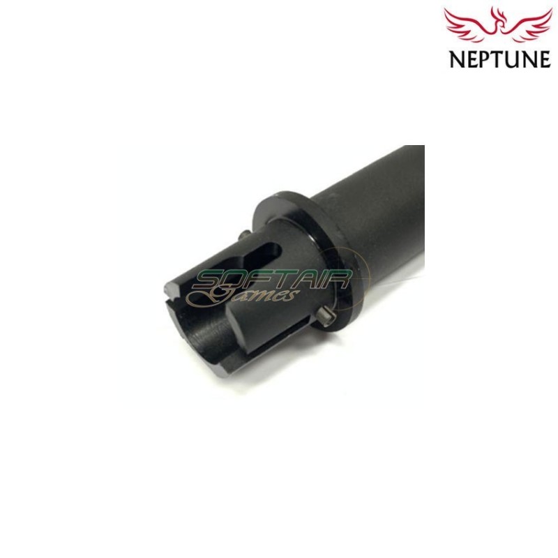 Canna esterna aeg rahg 8" type black neptune (nte-406-8)