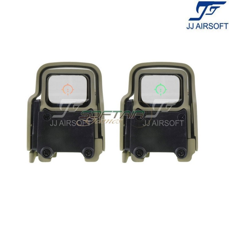Eotech xps 3-2 style dot orange jj airsoft (ja-5063-or)