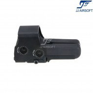 Eotech 558 style dot black jj airsoft (ja-5064-bk)