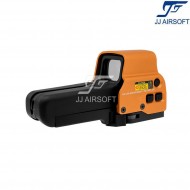 Eotech 558 style dot orange jj airsoft (ja-5064-or)