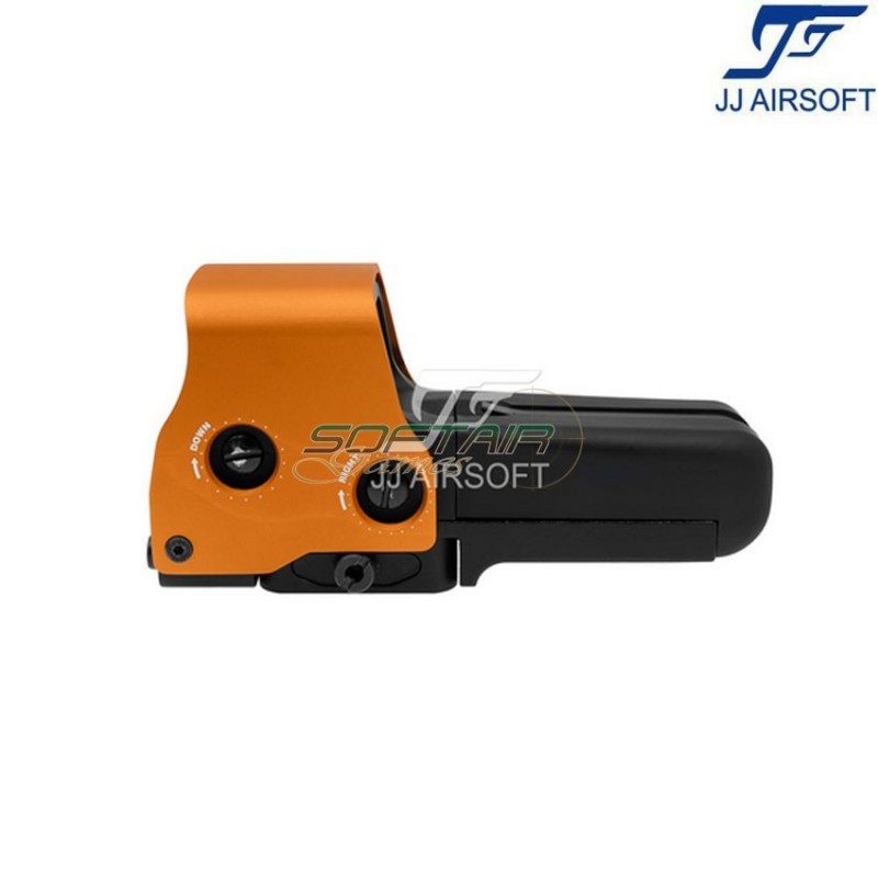 Eotech 558 style dot orange jj airsoft (ja-5064-or)