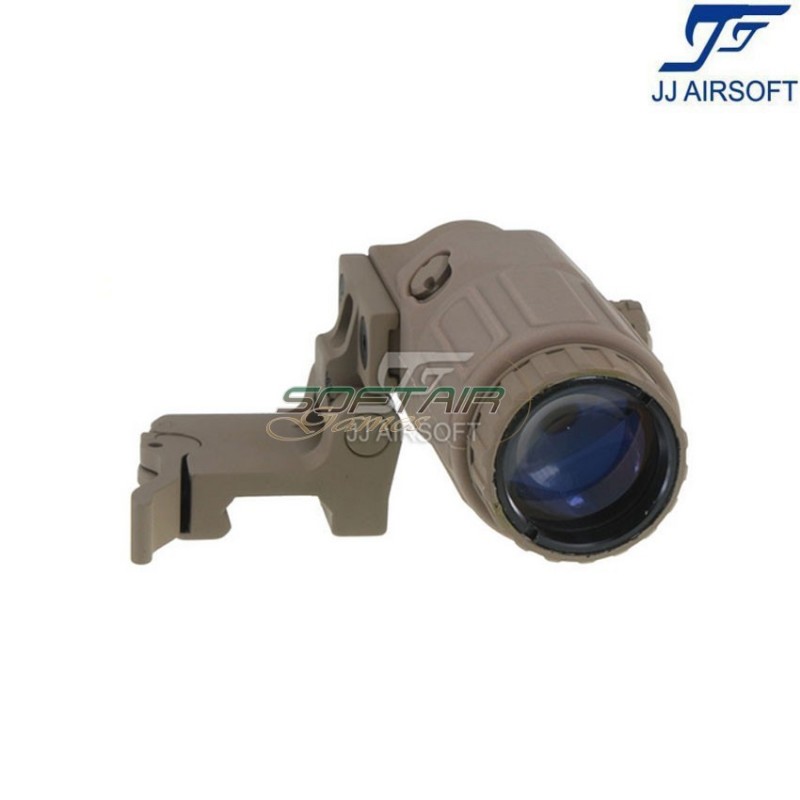 Magnifier 3x g33 et style tan jj airsoft (ja-5348-tan)