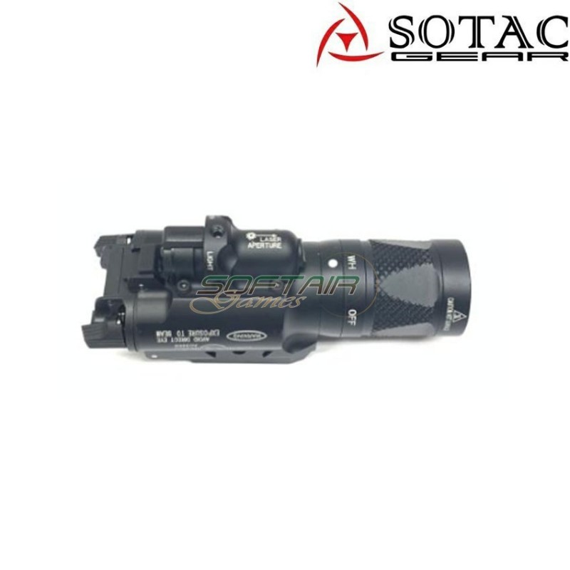 Flashlight x400v black sotac gear (sg-sd-011-bk)