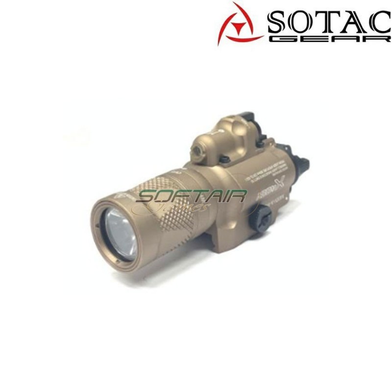 Flashlight x400v dark earth sotac gear (sg-sd-011-de)
