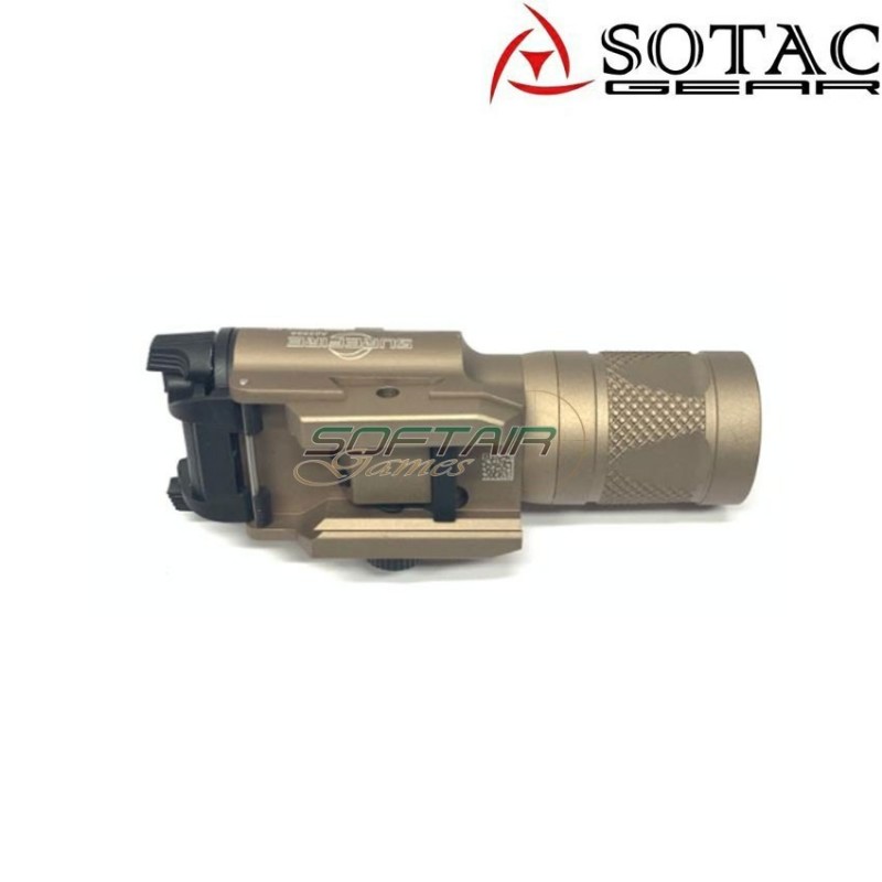 Flashlight x400v dark earth sotac gear (sg-sd-011-de)