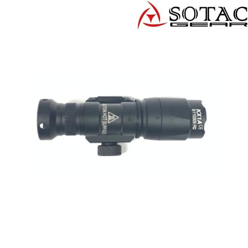 Flashlight m300c black sotac gear (sg-sd-015-bk)