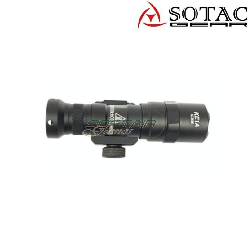 Flashlight m300b black sotac gear (sg-sd-013-bk)