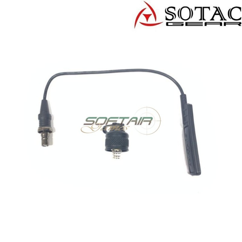 Flashlight m300b black sotac gear (sg-sd-013-bk)