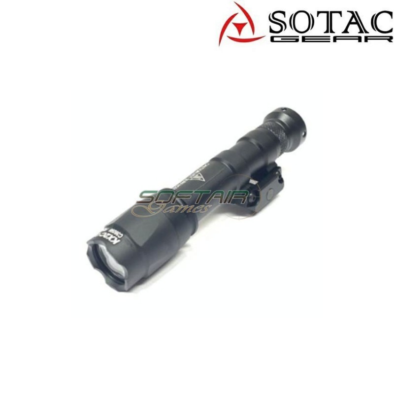 Flashlight m600c black sotac gear (sg-sd-021-bk)