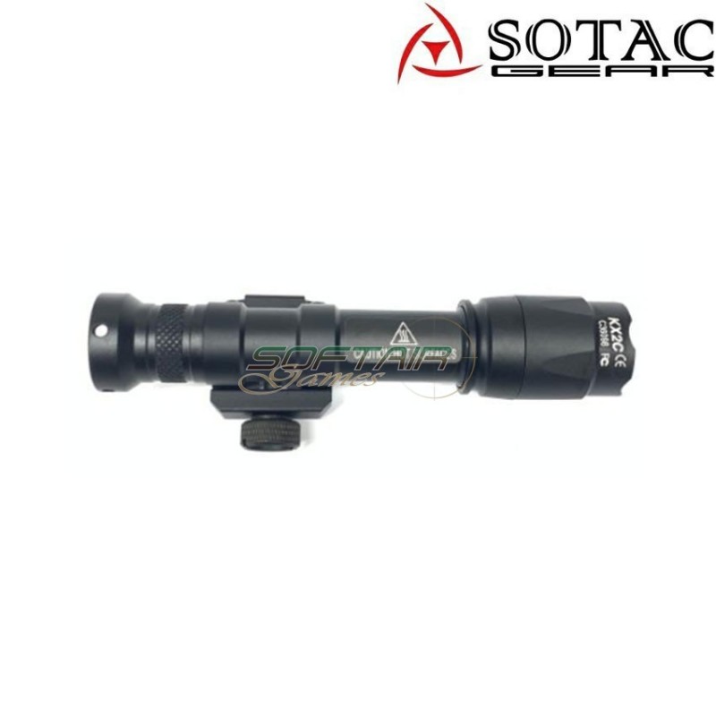 Flashlight m600c black sotac gear (sg-sd-021-bk)