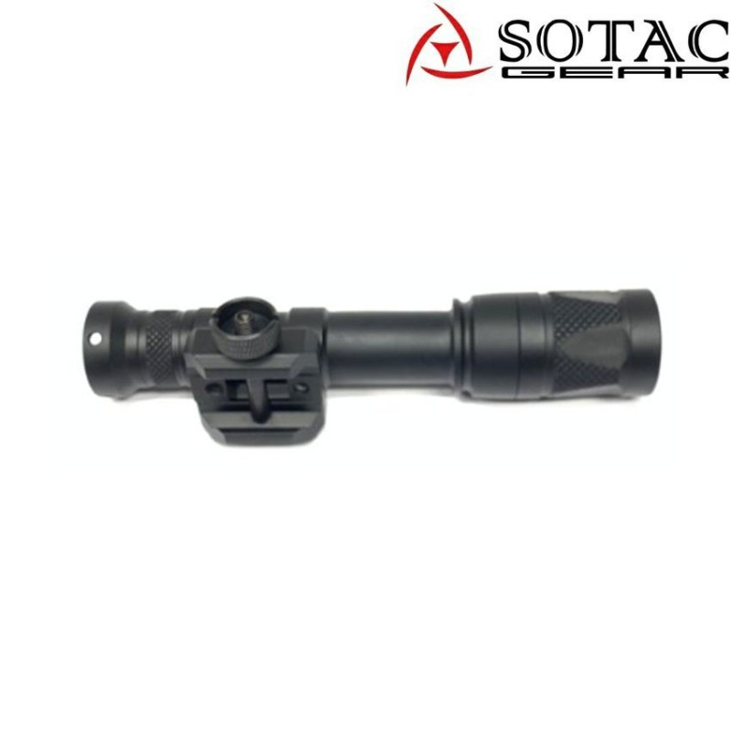 Flashlight m600v black sotac gear (sg-sd-023-bk)