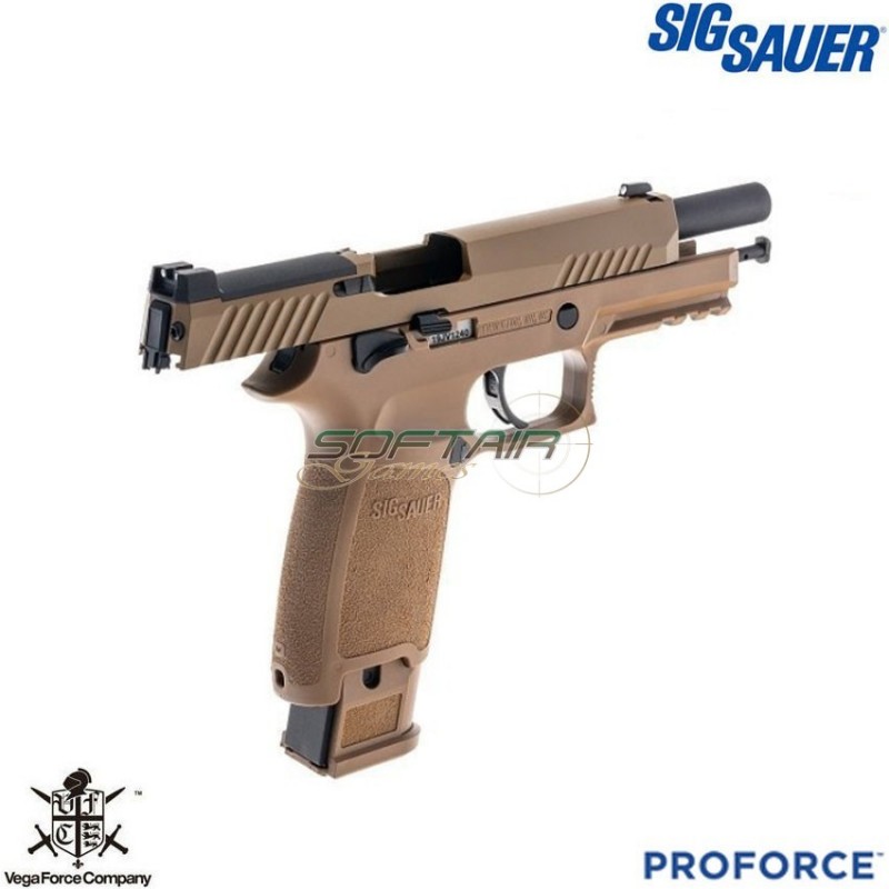Pistola a co2 ProForce P320 M17 dark earth vfc sig sauer (air-pf-m17-e)