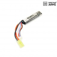 Batteria lipo connettore tamiya 7.4v X 600mah 20/40c pdw type specna arms® (spe-06-029217)