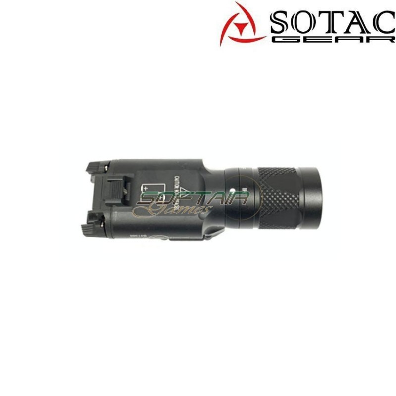 Flashlight x300v IR black sotac gear (sg-sd-049-bk)