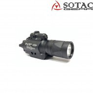Torcia x400v IR black sotac gear (sg-sd-051-bk)