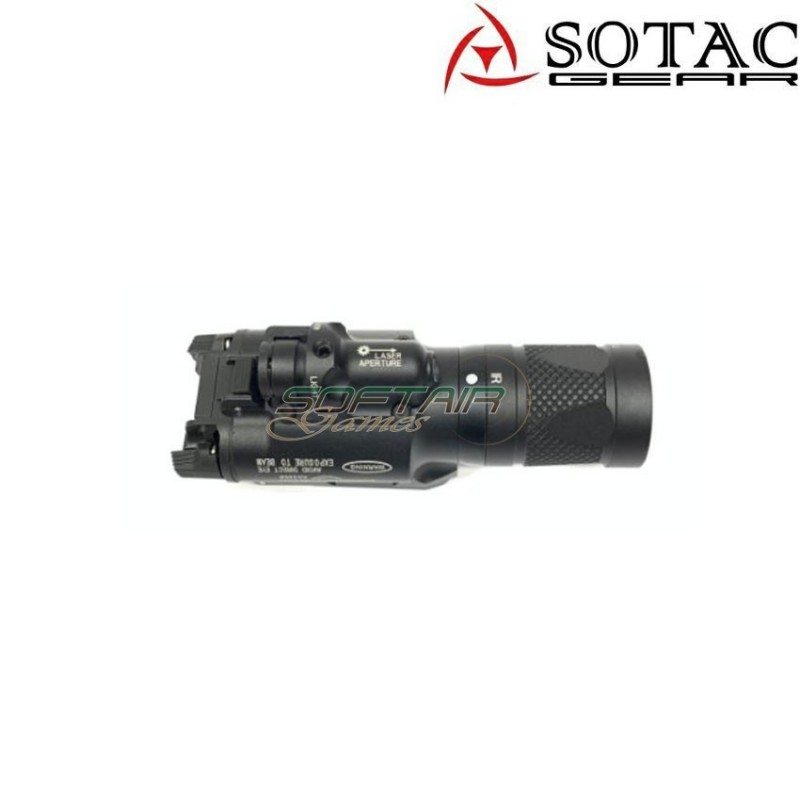 Flashlight x400v IR black sotac gear (sg-sd-051-bk)