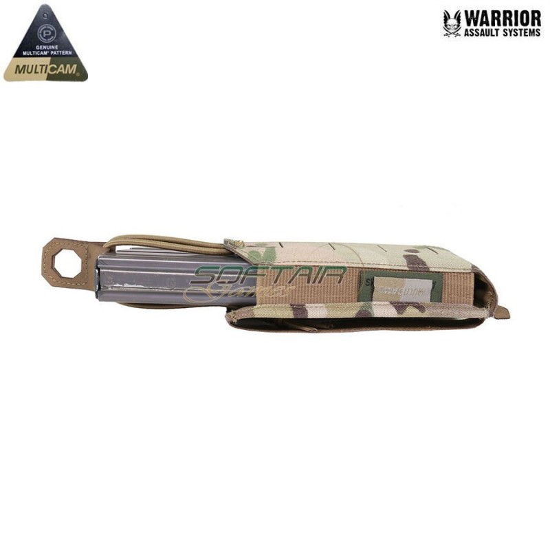 Laser cut Single Fast Open M4 5.56mm Magazine Pouch Multicam® Warrior Assault Systems (w-lc-sb-556p-mc)