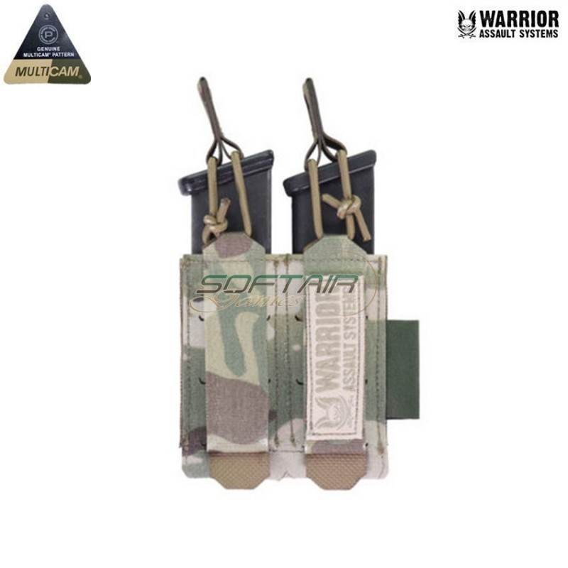 Laser cut tasca double bungee pistol Multicam® Warrior Assault systems (w-lc-dbpp-mc)