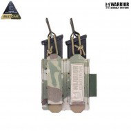 Laser cut double bungee pistol pouch Multicam® Warrior Assault systems (w-lc-dbpp-mc)