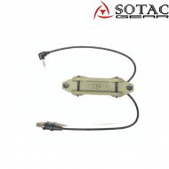 Tactical Lightweight Augmented Pressure Switch dark earth sotac (sg-sw-03-de)