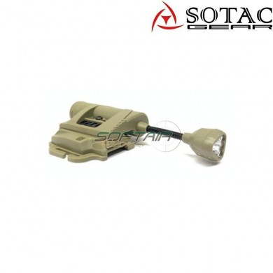 Flashlight mpls dark earth sotac gear (sg-td-01-de)