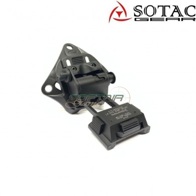 Mount elmetto l4g19 con shroud set black sotac (sg-l4g19-bk)