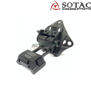 Mount elmetto l4g19 con shroud set black sotac (sg-l4g19-bk)
